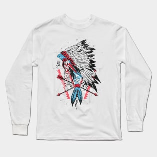 Cherokee - Native American Apache. Long Sleeve T-Shirt